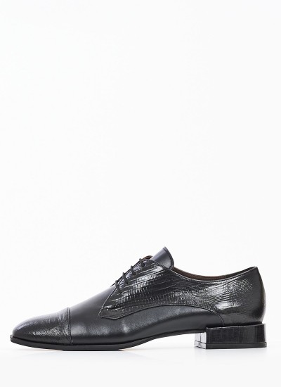 Γυναικεία Flats 014 Ασημί Δέρμα B