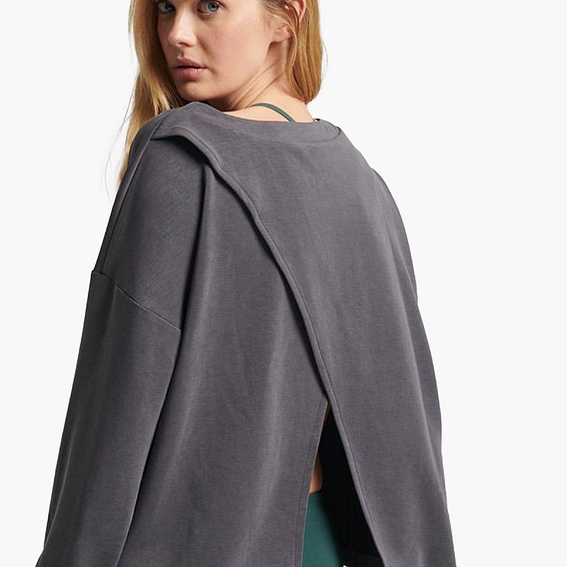 Women's Footers Relaxed.Flex Grey Modal Superdry