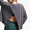 Women's Footers Relaxed.Flex Grey Modal Superdry Women's Footers Relaxed.Flex Grey Modal Superdry