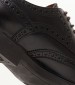 Ανδρικά Παπούτσια Δετά 73L5 Σκούρο Καφέ Δέρμα Frau