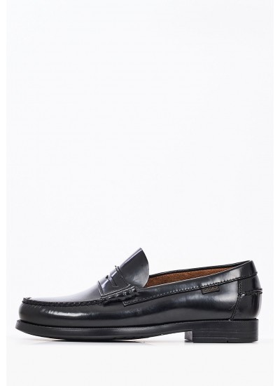 Men Moccasins 16100.F Black Patent Leather Callaghan