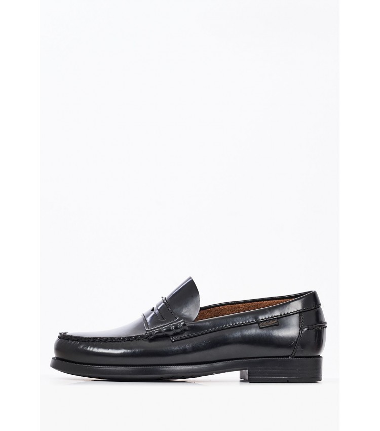 Men Moccasins 16100.F Black Patent Leather Callaghan