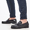 Men Moccasins 16100.F Black Patent Leather Callaghan Men Moccasins 16100.F Black Patent Leather Callaghan