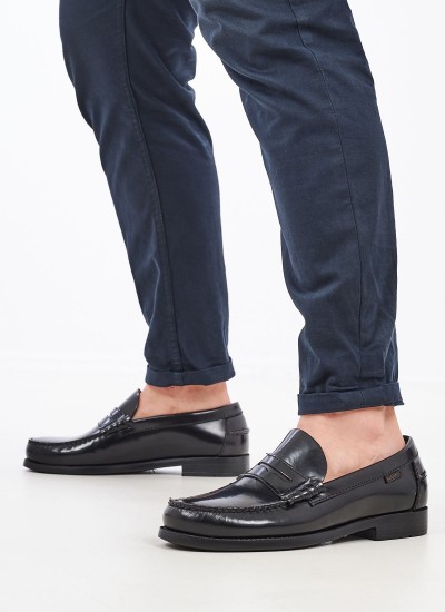 Ανδρικά Μοκασίνια Waxy2.Polaris Καφέ Δέρμα Sebago