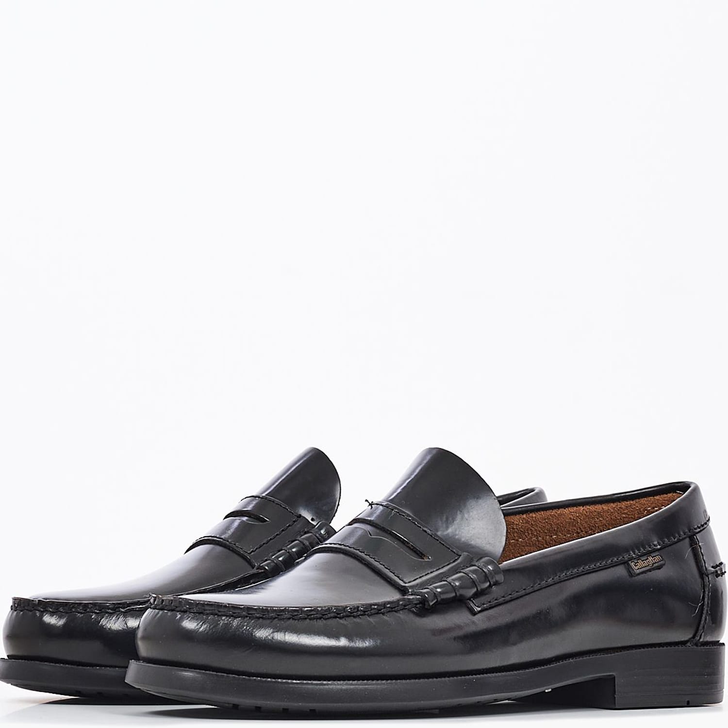 Men Moccasins 16100.F Black Patent Leather Callaghan Men Moccasins 16100.F Black Patent Leather Callaghan