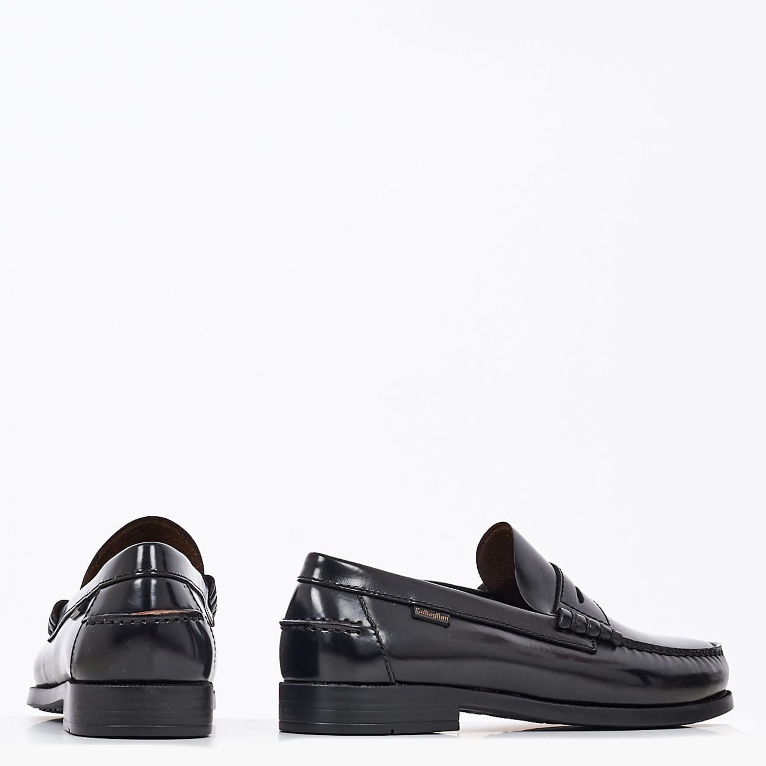 Men Moccasins 16100.F Black Patent Leather Callaghan Men Moccasins 16100.F Black Patent Leather Callaghan