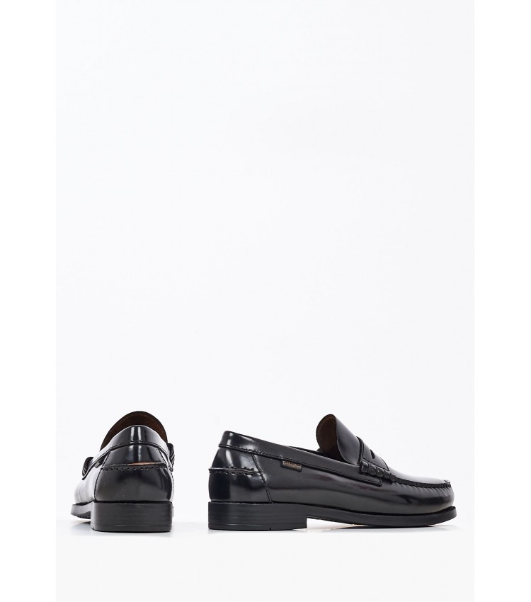 Men Moccasins 16100.F Black Patent Leather Callaghan