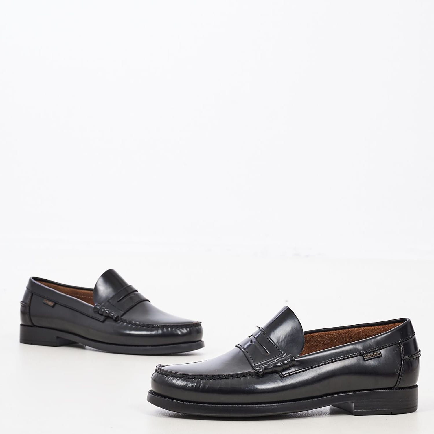 Men Moccasins 16100.F Black Patent Leather Callaghan Men Moccasins 16100.F Black Patent Leather Callaghan