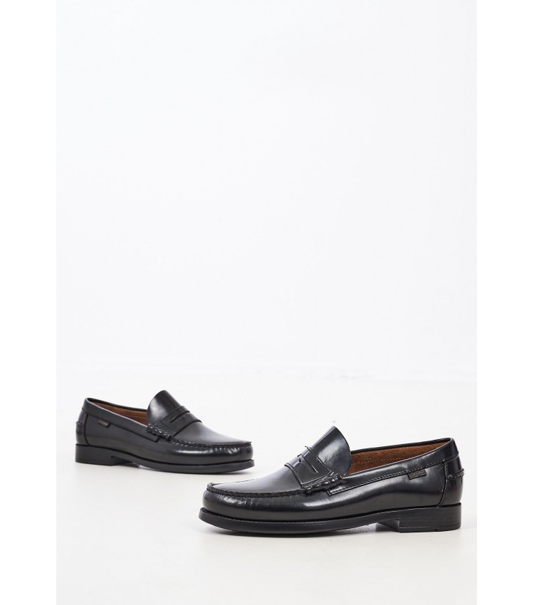 Men Moccasins 16100.F Black Patent Leather Callaghan