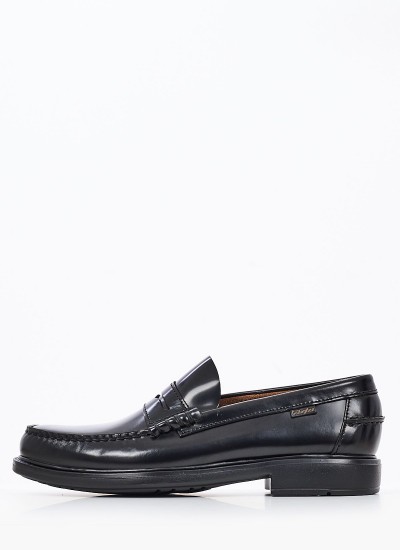 Men Moccasins 90000.F Black Patent Leather Callaghan