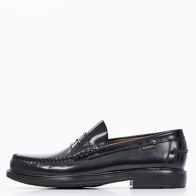 Men Moccasins 90000.F Black Patent Leather Callaghan