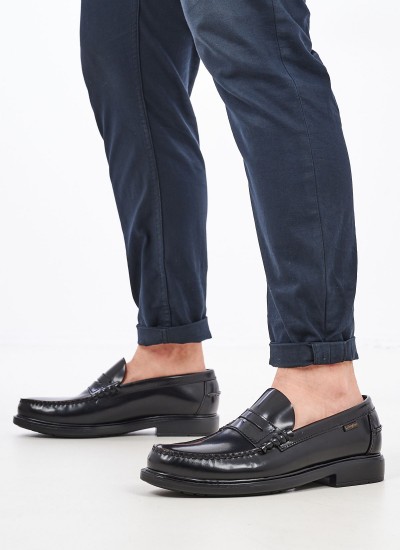 Ανδρικά Μοκασίνια Waxy2.Polaris Καφέ Δέρμα Sebago