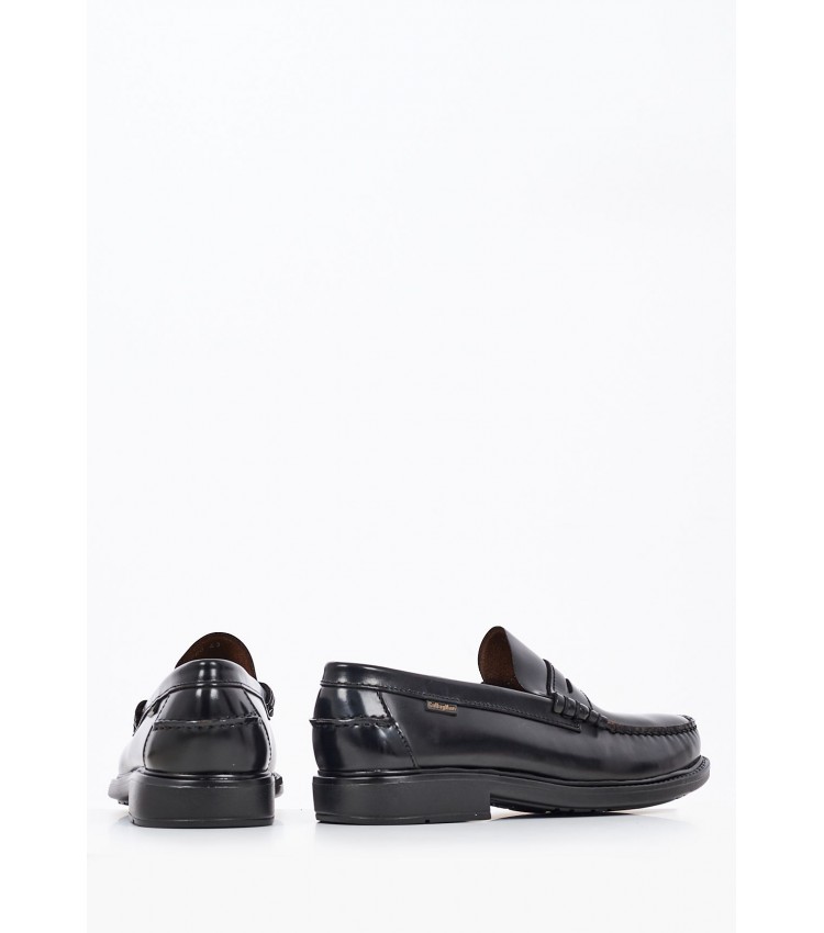 Men Moccasins 90000.F Black Patent Leather Callaghan