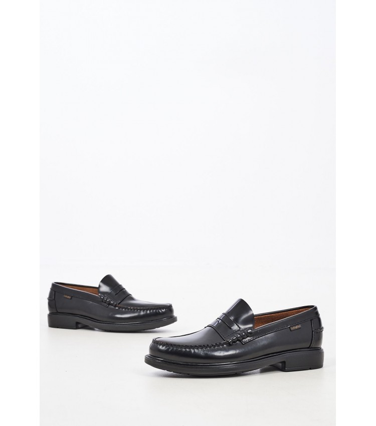 Men Moccasins 90000.F Black Patent Leather Callaghan