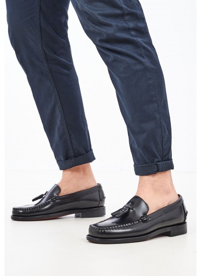 Ανδρικά Μοκασίνια Waxy2.Polaris Καφέ Δέρμα Sebago