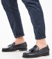 Men Moccasins Classic.Will Black Leather Sebago