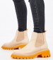 Women Boots Ann Beige Leather Schutz