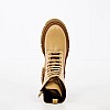 Women Boots 21.220 Beige Leather MAKIS KOTRIS Women Boots 21.220 Beige Leather MAKIS KOTRIS