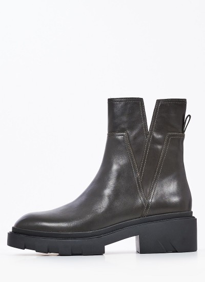 Women Boots Melrose Black Leather Ash