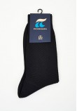 Men Socks 162 Black Cotton Pournara