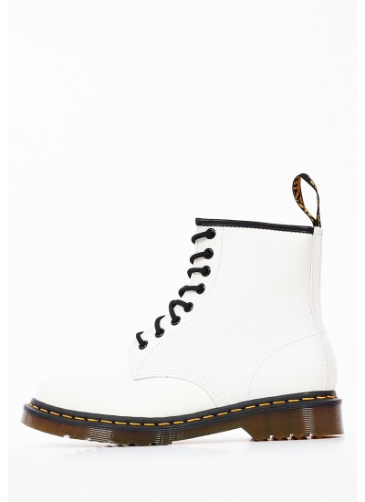 Women Boots 1460.W White Leather Dr. Martens