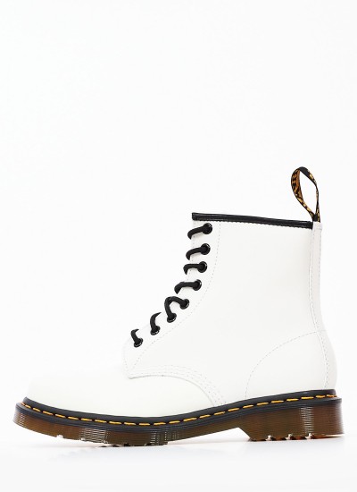 Γυναικεία Μποτάκια W26205001 Μαύρο Δέρμα Dr. Martens