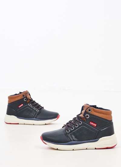 Παιδικά Μποτάκια A147X Καφέ Δέρμα Καστόρι Timberland