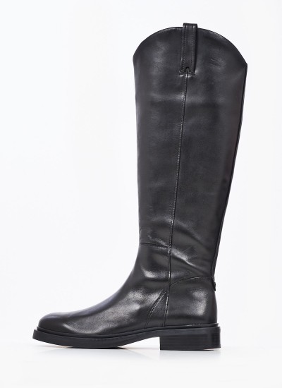 Γυναικείες Μπότες Fable Μαύρο Δέρμα Sam Edelman