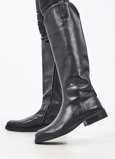 Γυναικείες Μπότες Fable Μαύρο Δέρμα Sam Edelman