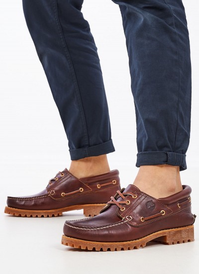 Ανδρικά Ιστιοπλοϊκά 50009 Καφέ Δέρμα Timberland