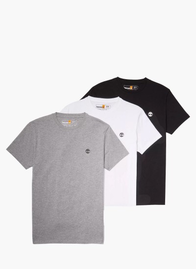Ανδρικές Μπλούζες A2BNY.3pack Multi Βαμβάκι Timberland
