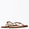Women Flats 1036 Bronze Leather Mortoglou Women Flats 1036 Bronze Leather Mortoglou
