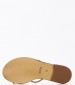 Women Flats 1036 Bronze Leather Mortoglou