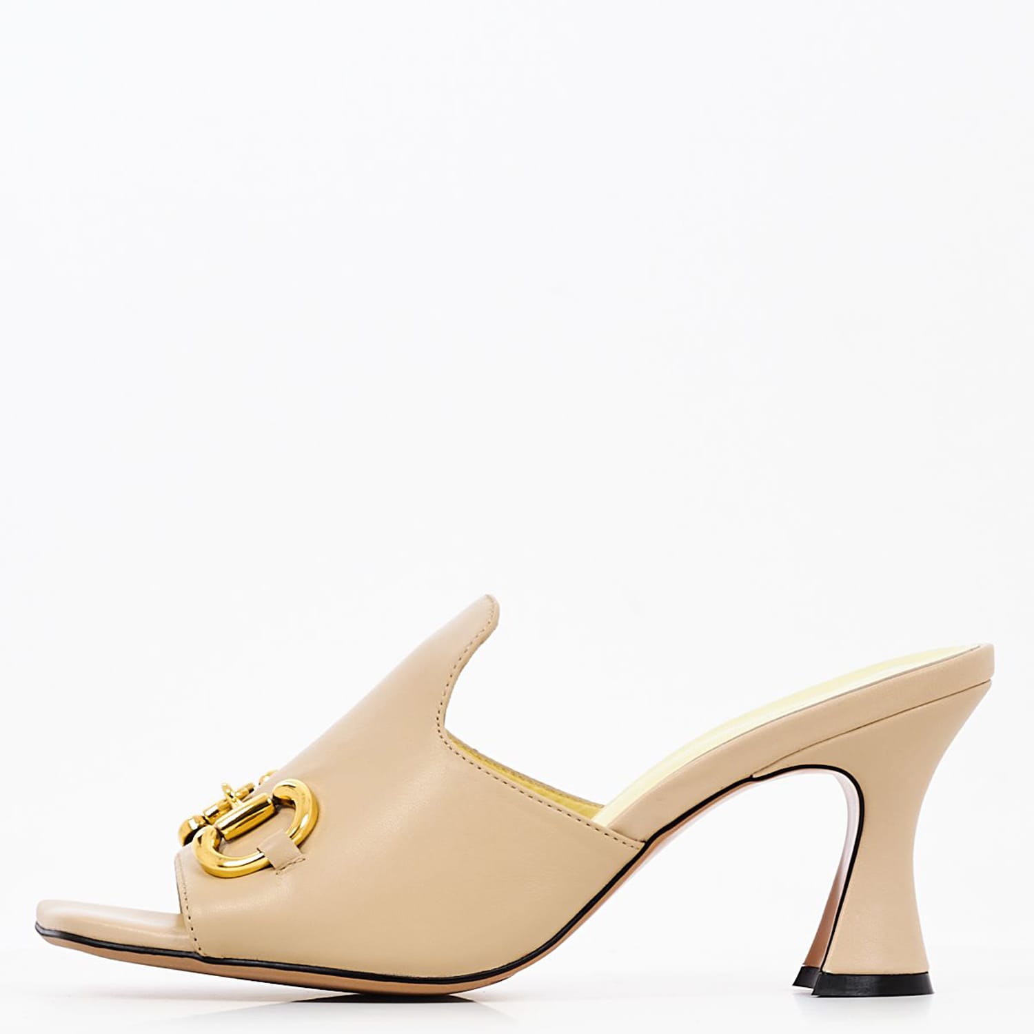 Women Mules 1161053 Beige Leather Mortoglou