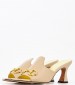 Women Mules 1161053 Beige Leather Mortoglou