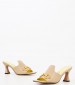 Women Mules 1161053 Beige Leather Mortoglou