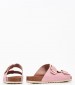 Women Flats 1161061 Pink Leather Mortoglou