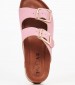 Women Flats 1161061 Pink Leather Mortoglou