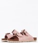 Women Flats 1161068 Nude Suede Leather Mortoglou