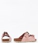 Women Flats 1161068 Nude Suede Leather Mortoglou