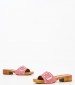 Women Mules 1161077 Pink Leather Mortoglou