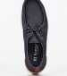 Men Casual Shoes 2912 Blue Nubuck Leather Mortoglou