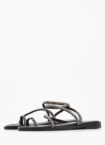 Γυναικεία Flats Salto.Baixo Μπεζ 'Υφασμα Schutz