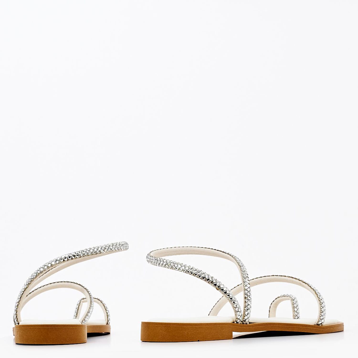 Women Flats 315 Silver Leather Mortoglou Women Flats 315 Silver Leather Mortoglou