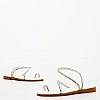 Women Flats 315 Silver Leather Mortoglou Women Flats 315 Silver Leather Mortoglou