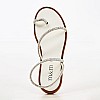 Women Flats 315 Silver Leather Mortoglou Women Flats 315 Silver Leather Mortoglou