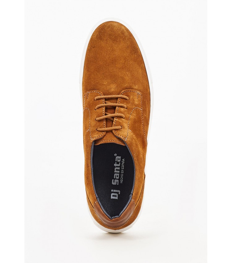 Men Casual Shoes 3388 Brown Buckskin Mortoglou