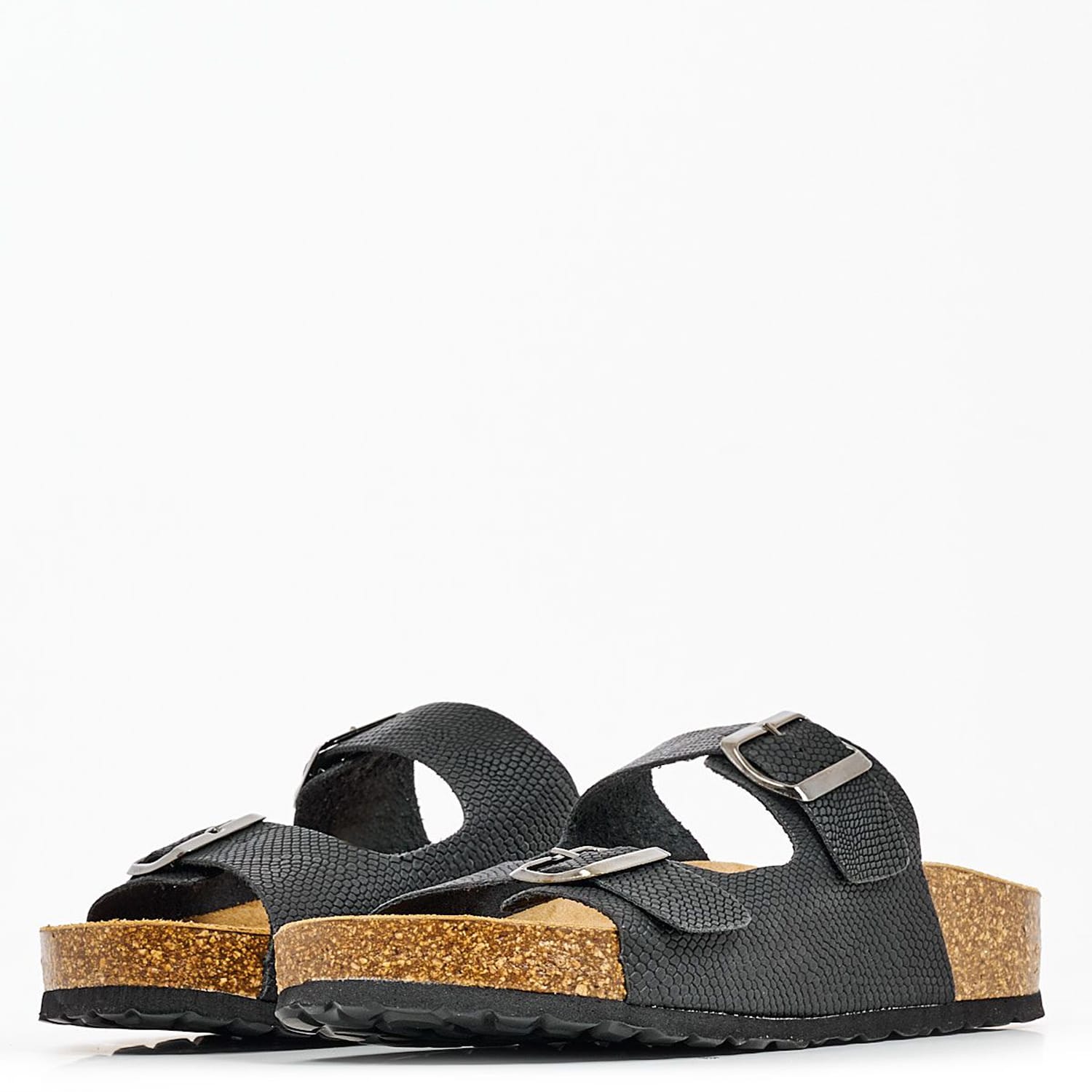 Γυναικεία Flats 6497.C.Sn Μαύρο ECOleather Mortoglou