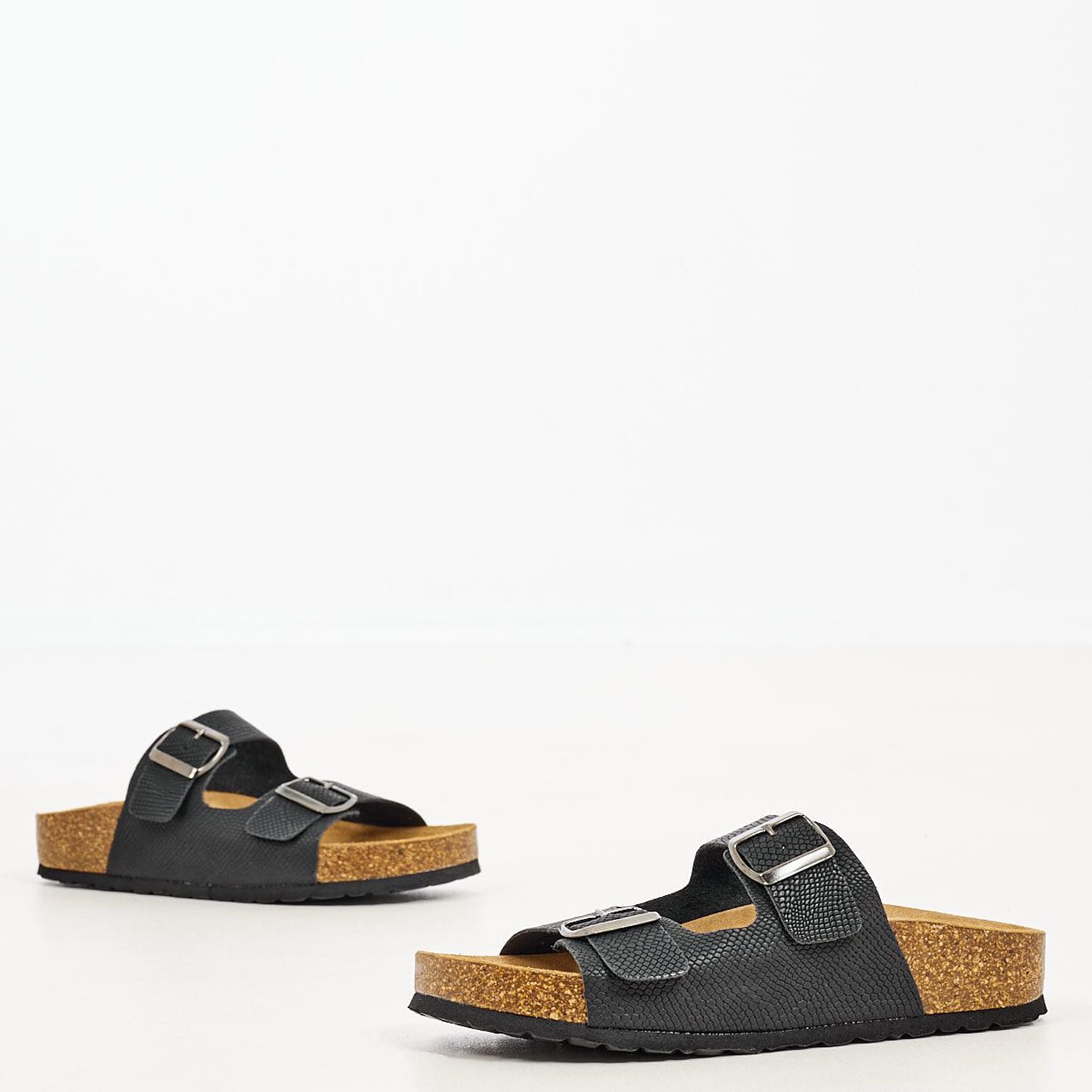 Γυναικεία Flats 6497.C.Sn Μαύρο ECOleather Mortoglou