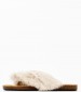 Women Flats Aruba.Fur Beige Mortoglou